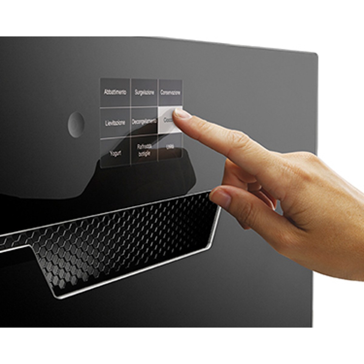Coldline LIFE W60 Schockfroster — 4,3-Zoll-Touchdisplay mit 160 automatischen Profi-Programmen