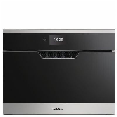 Coldline LIFE W45 Schockfroster Einbau – Schwarz Elegance Inox